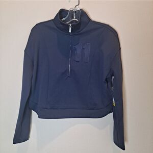 Eleven by Venus Williams Be An Eleven Navy Athletic Pullover Size Small NWT
